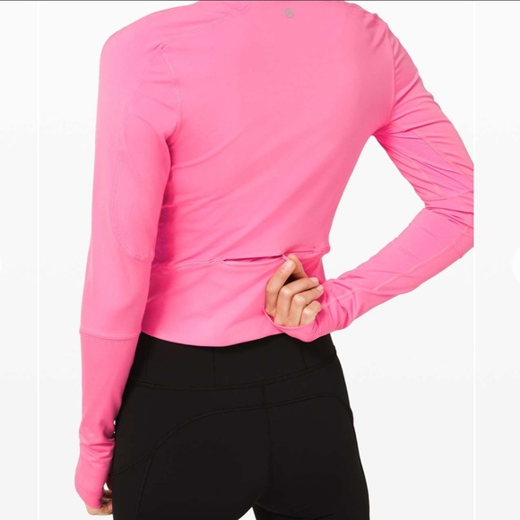 Lululemon Final Mile Jacket in Dark Prism Pink, size 6 - Picture 2 of 10